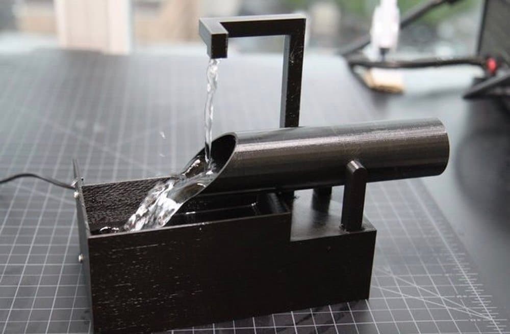 10 Interesting Home Decor Ideas For 3D Printing You'll Love: “Deer Scarer” Japanese Fountain