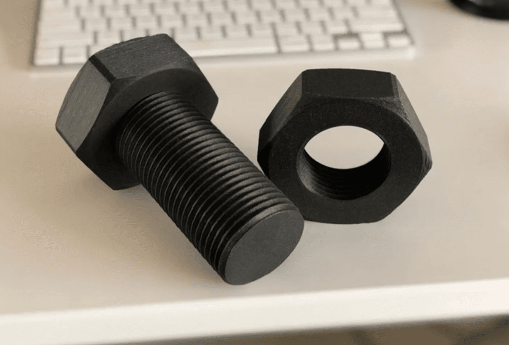 Interesting Home Decor Ideas For 3D Printing You'll Love: Oversized Bolt & Nut