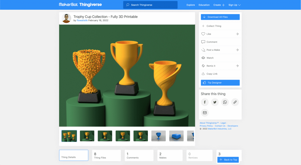 Fix Thingiverses Download All Files Feature howto3Dprint.net Discover The World of 3D Print