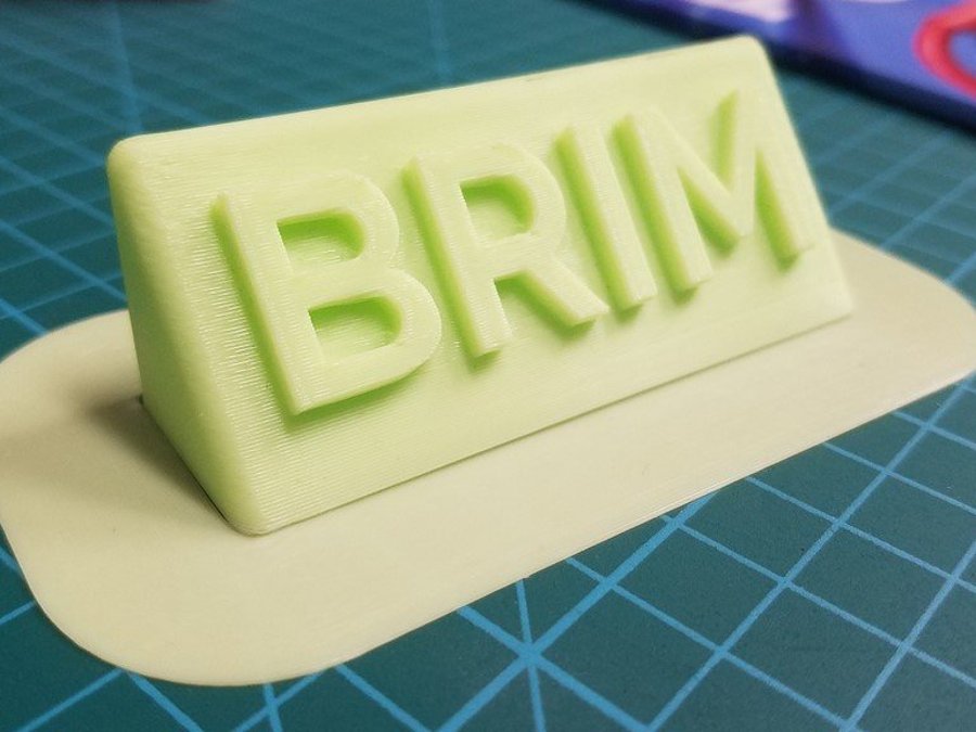3d printing brim is for preventing 3d printing not sticking to bed