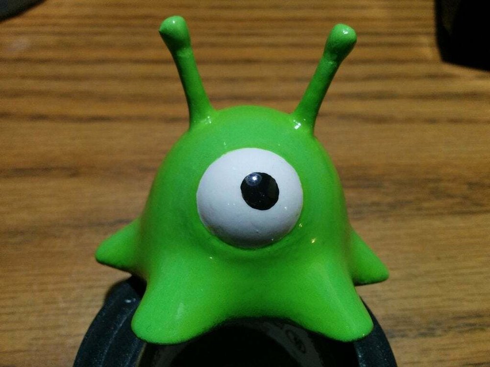 3D Printed Brain Slug - Futurama
