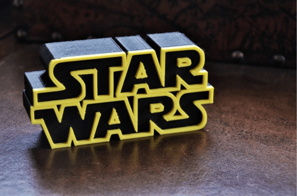 Top 5 Free Star Wars 3D Print Files on Thingiverse 5. Star Wars Logo