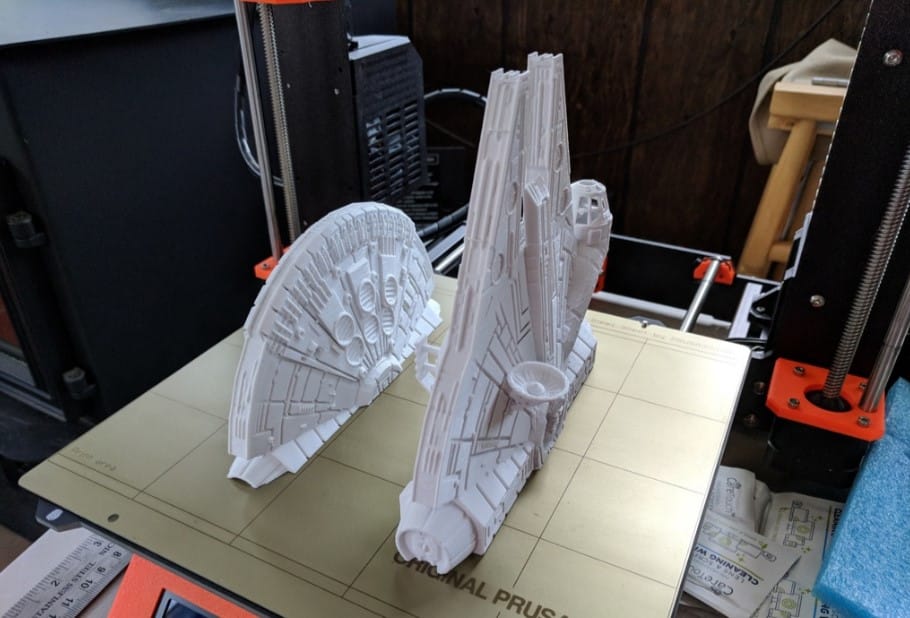 Split the model up to solve your 3d printing overhangs