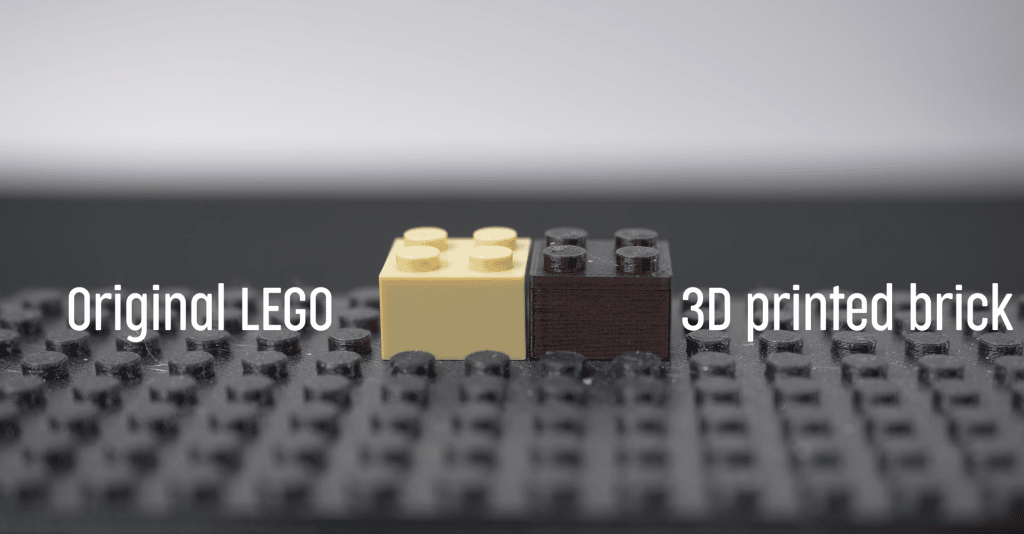 Original Lego vs 3D Print Lego howto3Dprint.net Discover The World of 3D Print