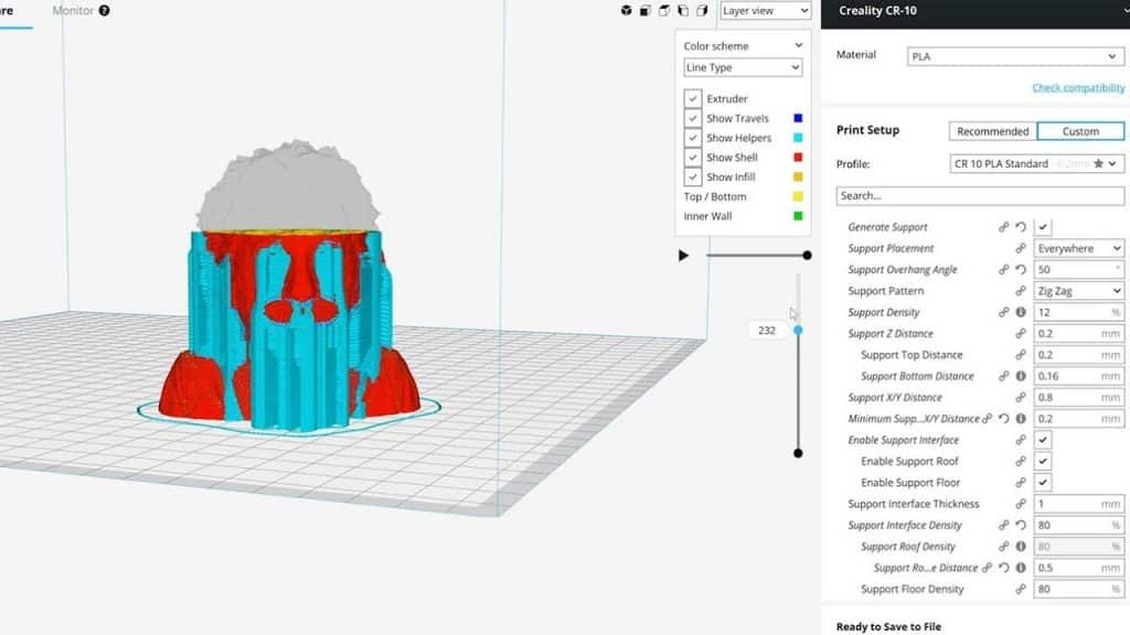 cura support settings howto3Dprint.net Discover The World of 3D Print