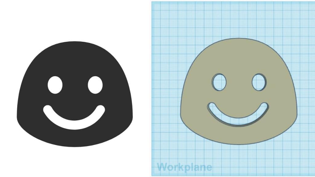 emoji svg to tinkercad howto3Dprint.net Discover The World of 3D Print