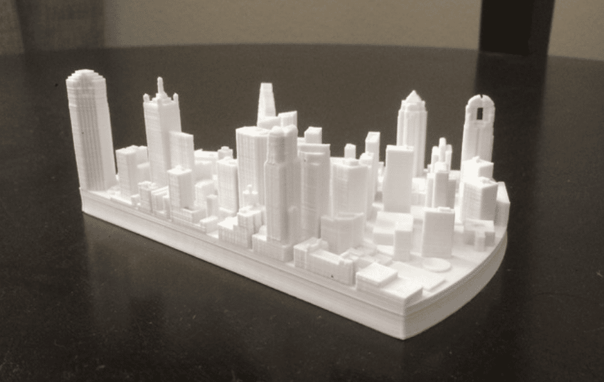 3d printed cityscapes dallas howto3Dprint.net Discover The World of 3D Print