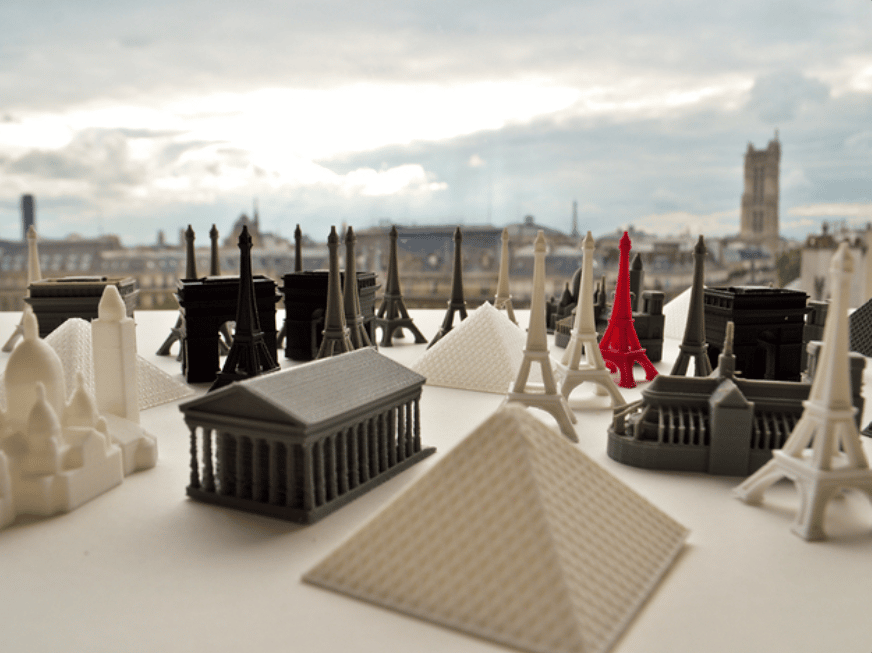paris 3d printed cities howto3Dprint.net Discover The World of 3D Print
