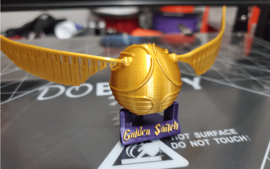 12 Spooky 3D Printed Halloween Costumes Golden Snitch howto3Dprint.net Discover The World of 3D Print