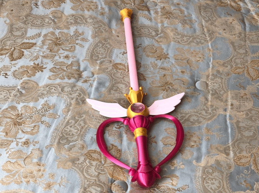 12 Spooky 3D Printed Halloween Costumes Super Sailor Moon Wand howto3Dprint.net Discover The World of 3D Print