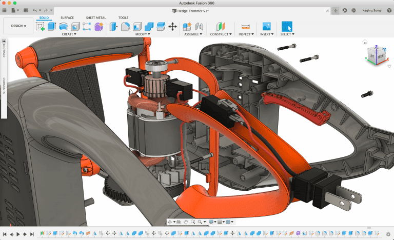 autodesk fusion 360 3d modeling software screenshot howto3Dprint.net Discover The World of 3D Print