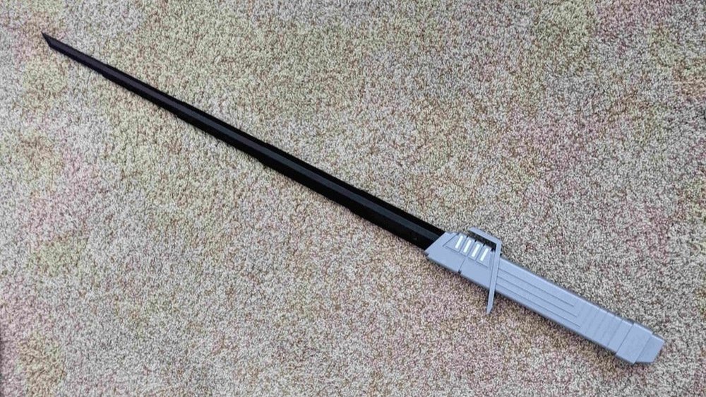 darksaber 3d printed lightsaber the best models howto3Dprint.net Discover The World of 3D Print