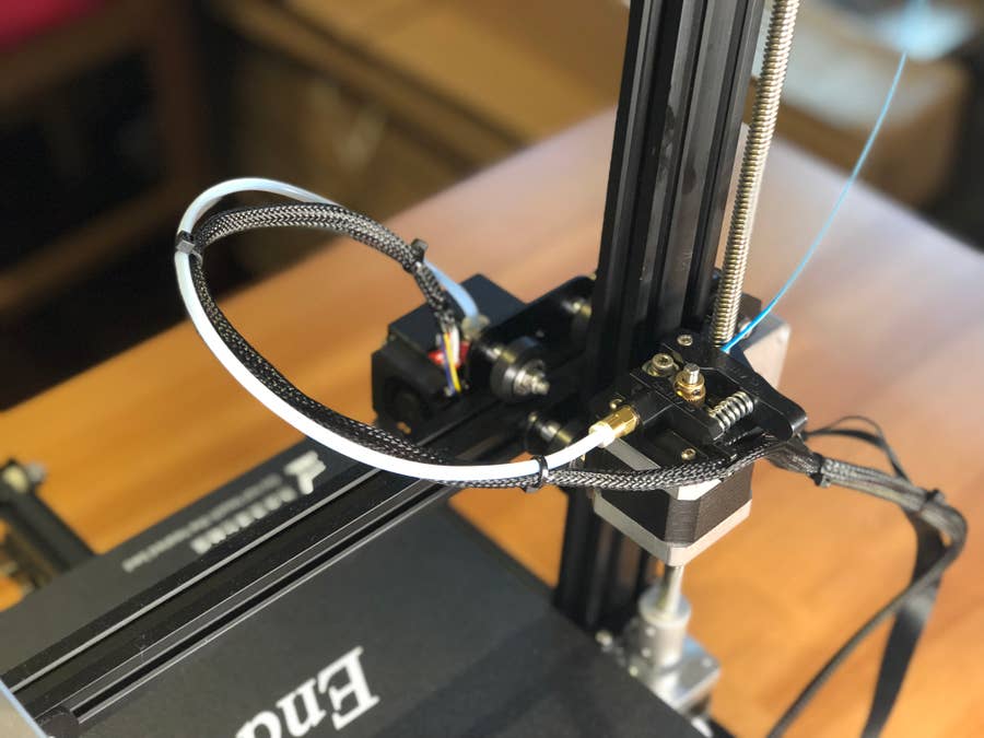 3D Printer with a Bowden Extruder