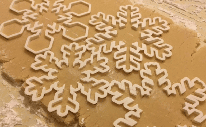 Customizable Snowflake howto3Dprint.net Discover The World of 3D Print
