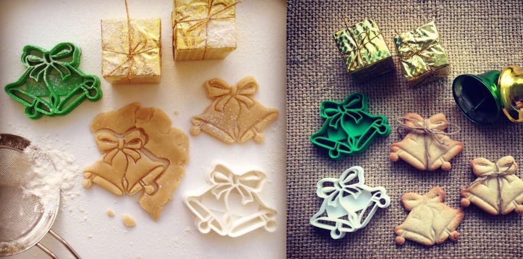 Jingle Bells 3D printed Cookie Cutters howto3Dprint.net Discover The World of 3D Print