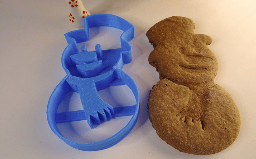 snowman cookie cutter howto3Dprint.net Discover The World of 3D Print