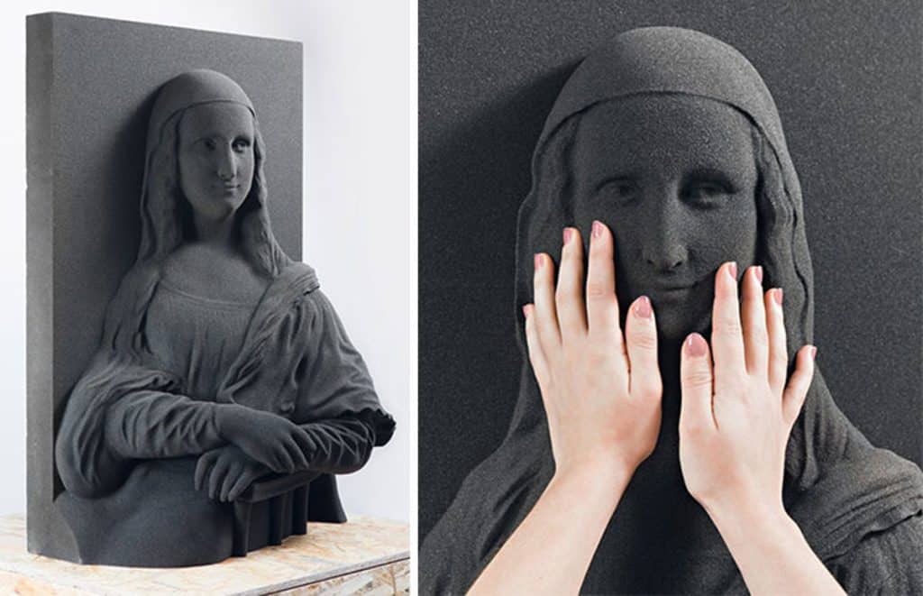 classical paintings 3d printing blind feel unseen art coverimage howto3Dprint.net Discover The World of 3D Print