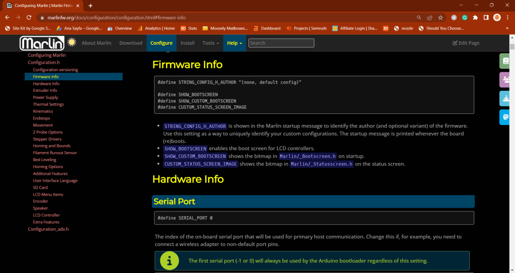 marlin firmware documentation howto3Dprint.net Discover The World of 3D Print
