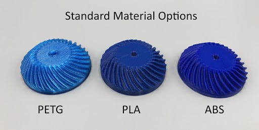 materialOptions howto3Dprint.net Discover The World of 3D Print