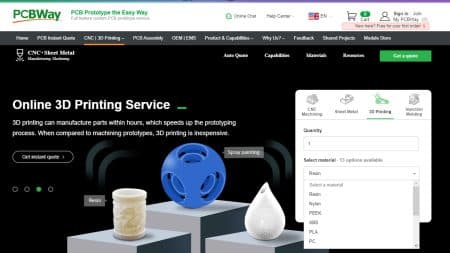 pcbways online 3d printing service metal and plastic howto3Dprint.net Discover The World of 3D Print